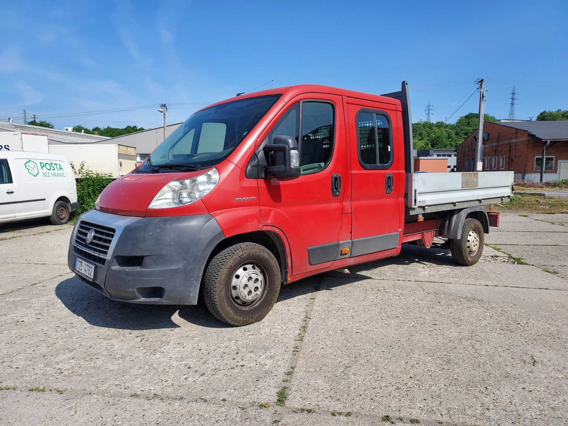 Fiat Ducato L4 valník s dvojkabinou